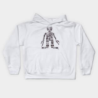 „Boombastic Giant“.  Gigantic Hip Hop Robot. Boombox Monster. Kids Hoodie